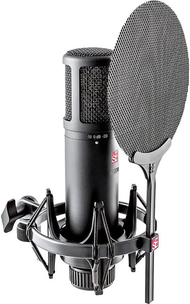 Alt view image 15 of 20 - sE Electronics sE2200 Large Diaphragm Condenser Microphone