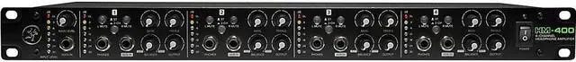 Alt view image 17 of 20 - Mackie HM-400 4-Channel Headphone Amplifier