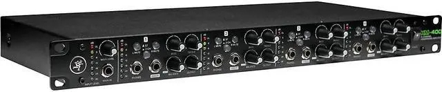 Alt view image 18 of 20 - Mackie HM-400 4-Channel Headphone Amplifier