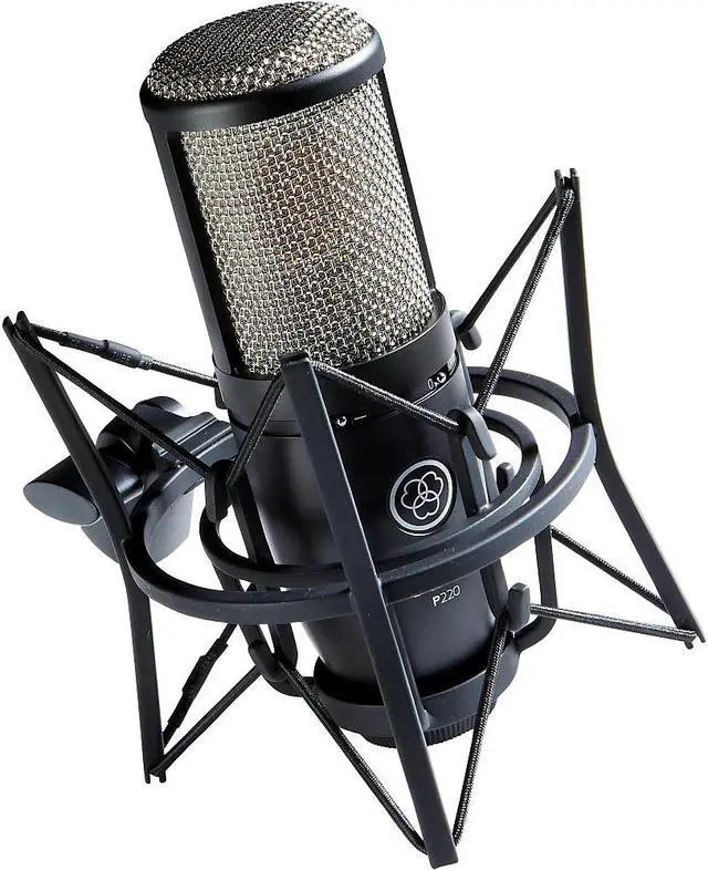 Alt view image 2 of 20 - AKG P220 High Performance Condenser Microphone