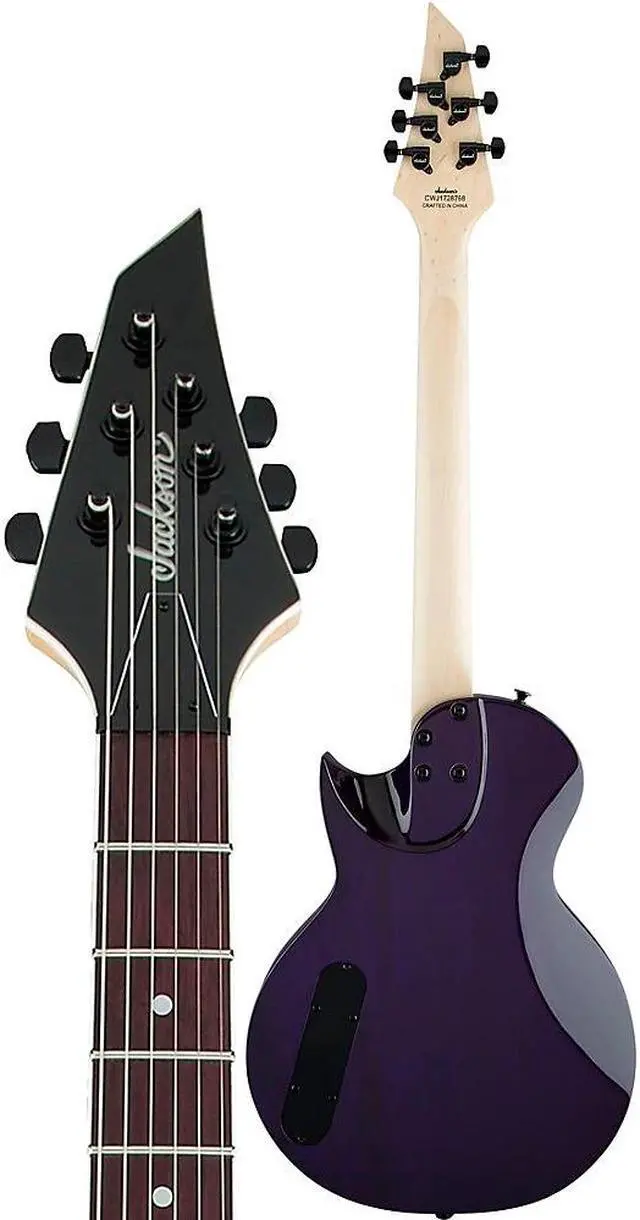 Alt view image 4 of 10 - Jackson JS Series Monarkh SC JS22Q Electric Guitar Transparent Purple Burst