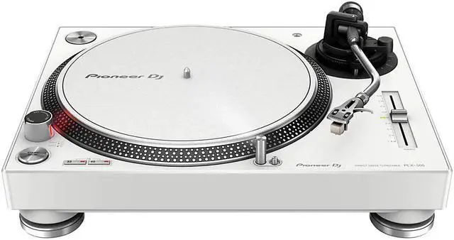 Alt view image 5 of 9 - Pioneer PLX-500 Direct-Drive Professional Turntable White