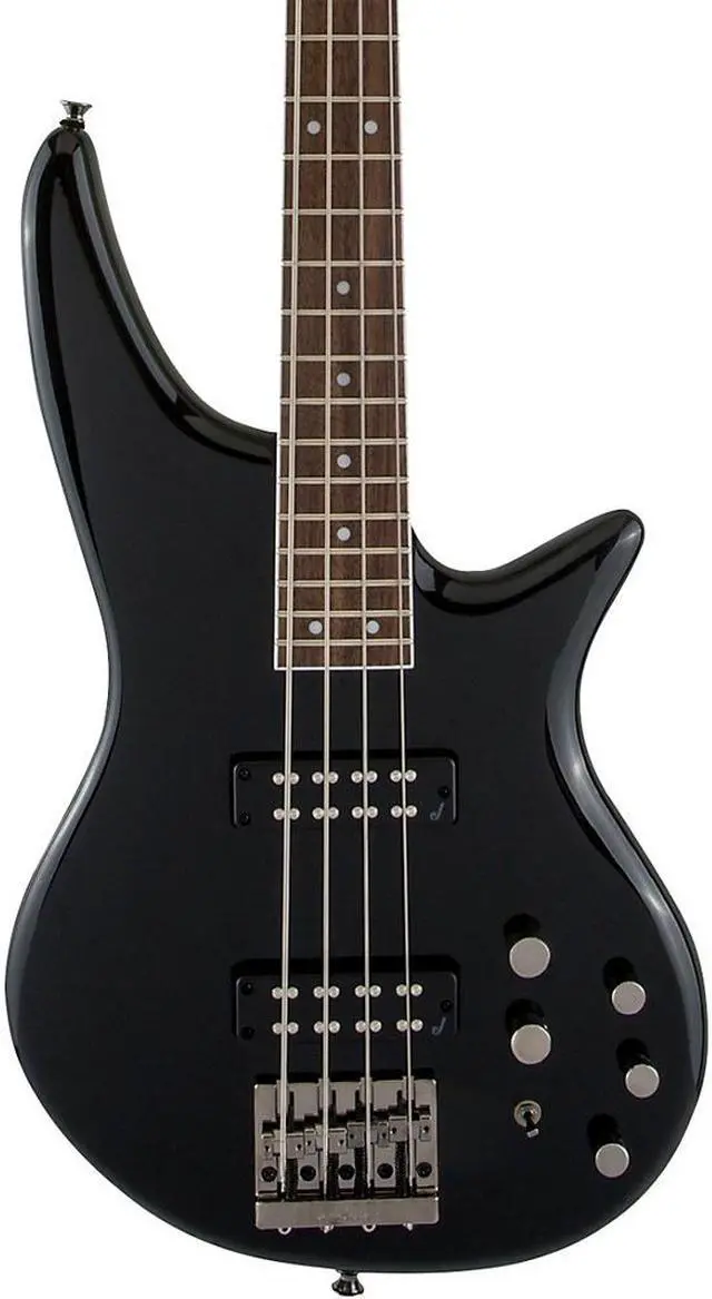 Alt view image 4 of 11 - Jackson JS Series Spectra Bass JS3 Electric Guitar, 24 Frets, Gloss Black