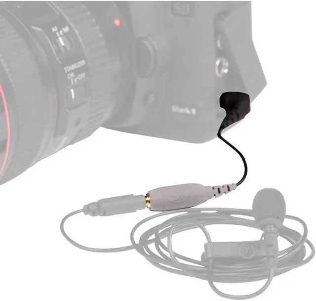 Alt view image 9 of 13 - Rode Microphones SC3 3.5mm TRRS to TRS Adaptor for smartLav