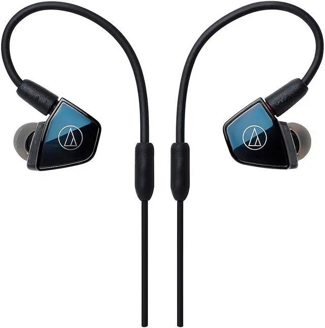 Alt view image 14 of 16 - Audio-Technica ATH-LS400iS In-Ear Headphones with In-Line Mic and Control