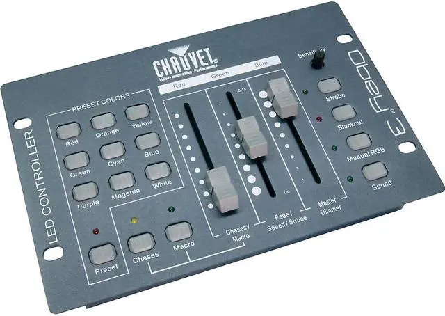 Alt view image 6 of 14 - Chauvet DJ Obey3 DMX-512 Light Controller