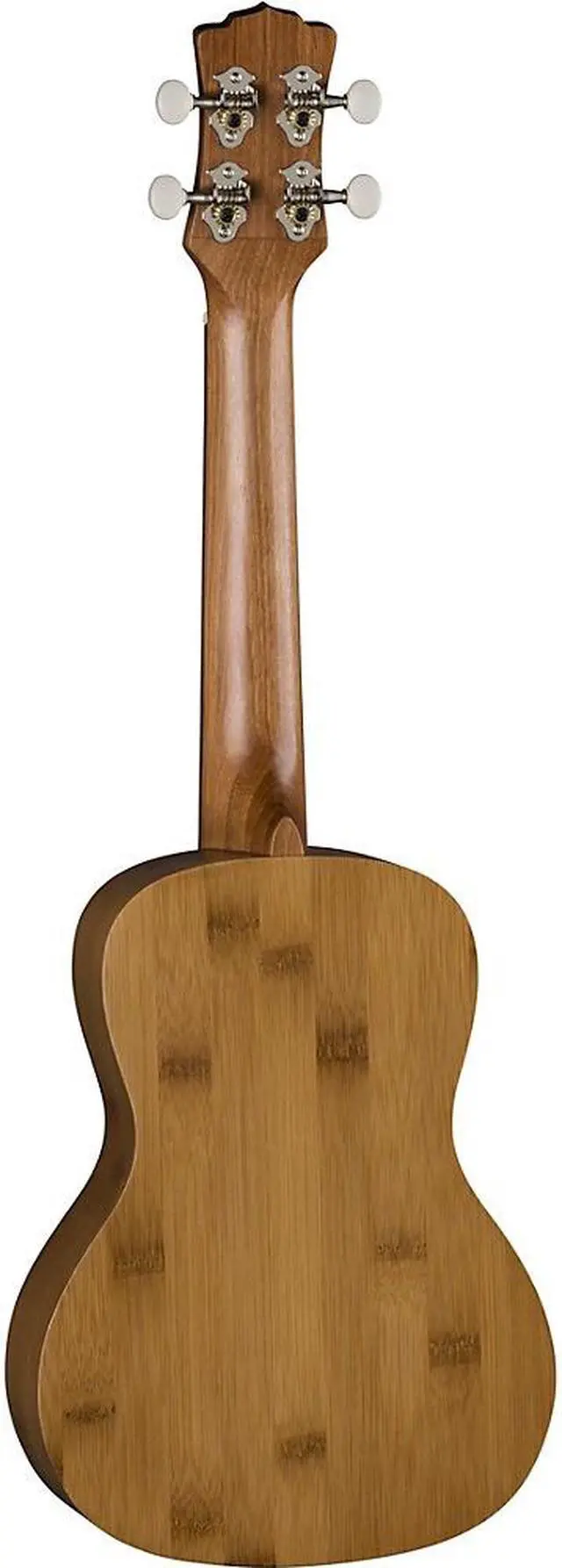 Alt view image 6 of 11 - Luna Uke Bamboo Concert Ukulele with Gigbag, 19 Frets, 'C' Shape Neck, Walnut Fretboard, Satin Natural