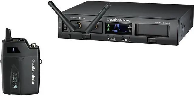 Alt view image 3 of 6 - Audio-Technica ATW-1301 10 PRO Rack-Mount Digital UniPak Transmitter System