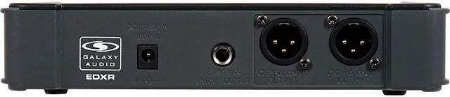 Alt view image 6 of 10 - Galaxy Audio EDXR/38SV Dual-Channel Wireless Headset and Lavalier System Band N Black