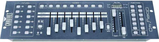 Alt view image 11 of 14 - CHAUVET DJ Obey 40 DMX Lighting Controller