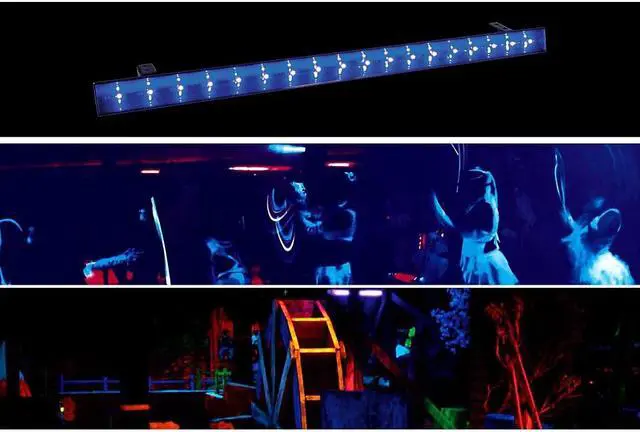 Alt view image 10 of 14 - American DJ Eco UV Bar DMX
