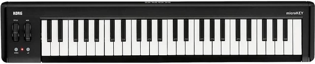 Alt view image 7 of 7 - Korg microKEY2 49 Key USB Powerable MIDI Controller Keyboard with Pedal Input
