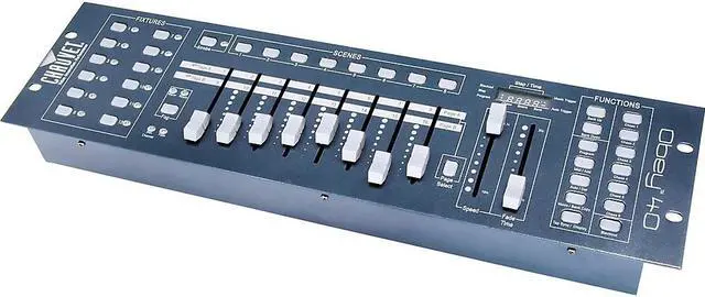Alt view image 10 of 14 - CHAUVET DJ Obey 40 DMX Lighting Controller