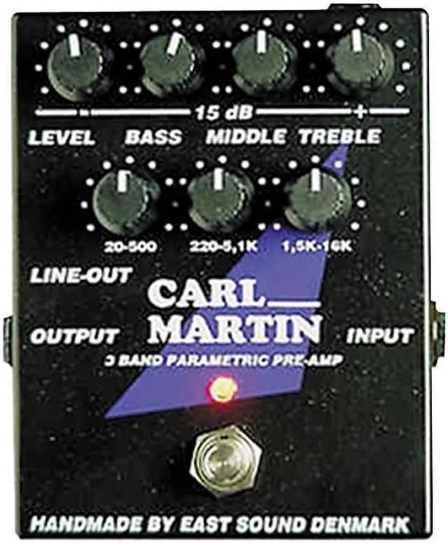 Carl Martin 3-Band Parametric EQ/Pre-amp