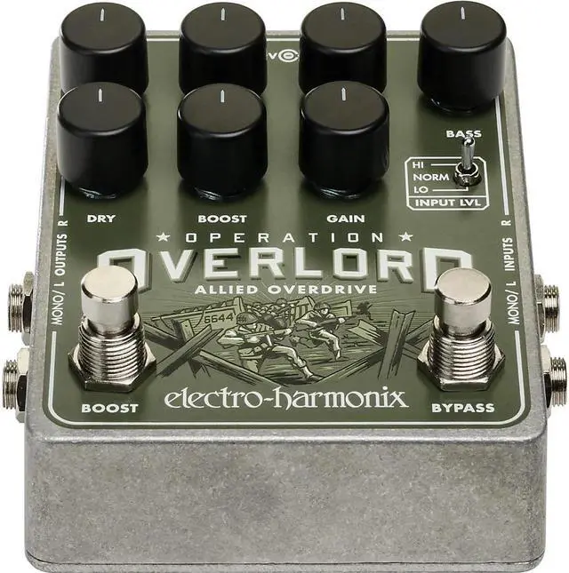 Alt view image 3 of 12 - electroharmonix operation overlord allied overdrive pedal