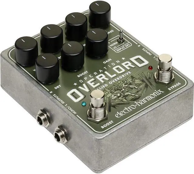 Alt view image 5 of 12 - electroharmonix operation overlord allied overdrive pedal