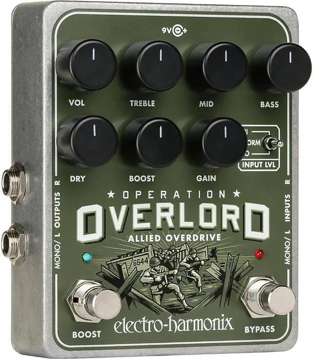 Alt view image 4 of 12 - electroharmonix operation overlord allied overdrive pedal