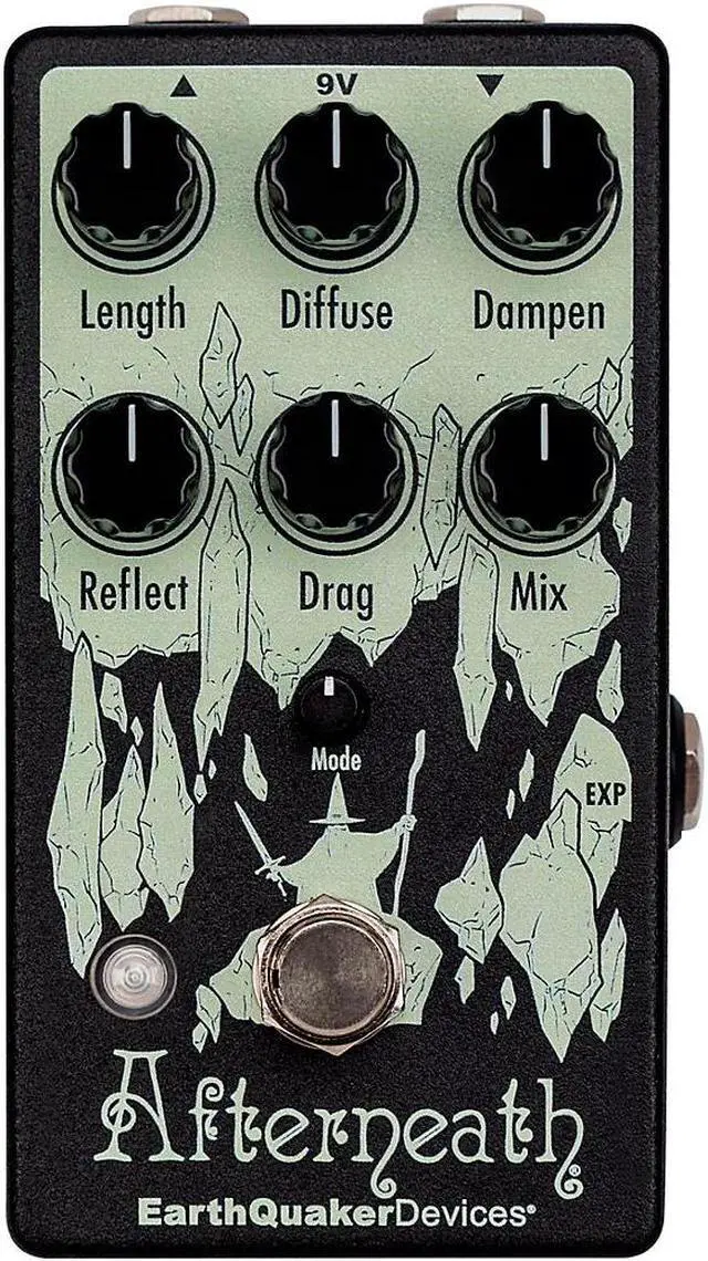 Alt view image 14 of 17 - EarthQuaker Devices Afterneath V3 Enhanced Otherworldly Reverberation Pedal