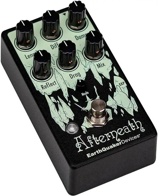 Alt view image 15 of 17 - EarthQuaker Devices Afterneath V3 Enhanced Otherworldly Reverberation Pedal