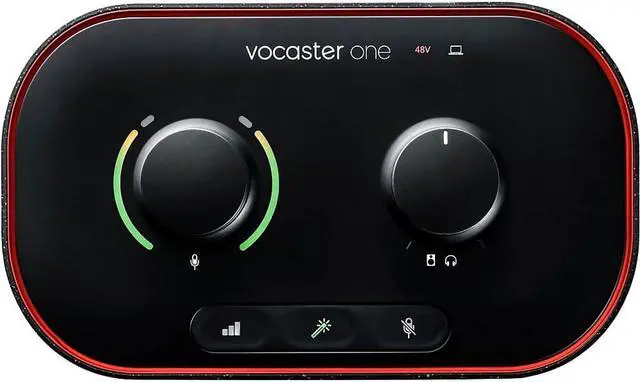 Alt view image 11 of 20 - Focusrite Vocaster One Podcasting Interface