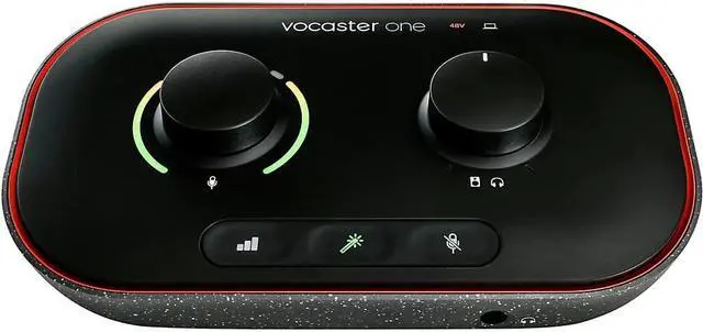 Alt view image 13 of 20 - Focusrite Vocaster One Podcasting Interface