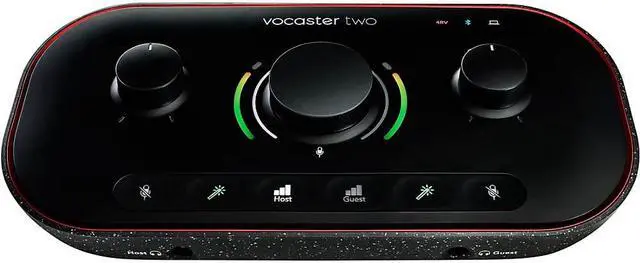 Alt view image 12 of 15 - Focusrite Vocaster Two Podcast Interface