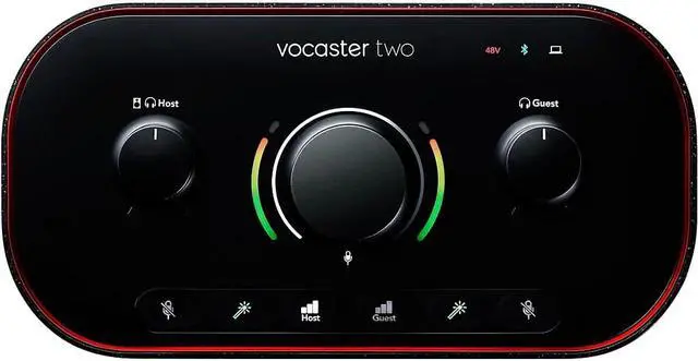 Alt view image 11 of 15 - Focusrite Vocaster Two Podcast Interface