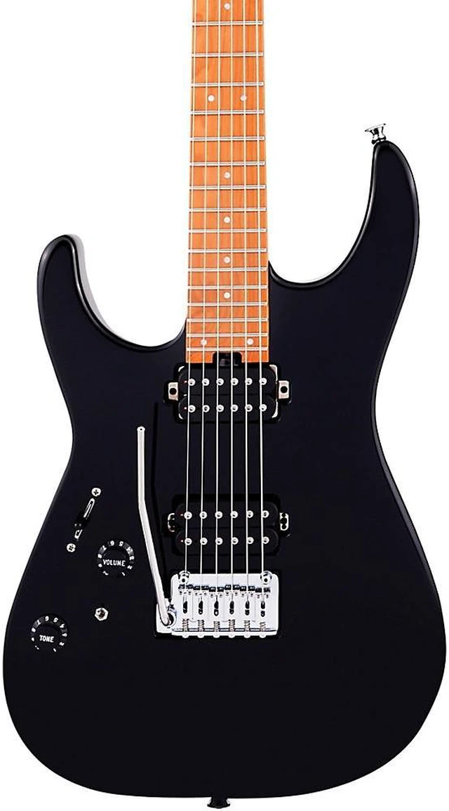 Alt view image 8 of 11 - Charvel Pro-Mod DK24 HH 2PT CM Left-handed - Gloss Black