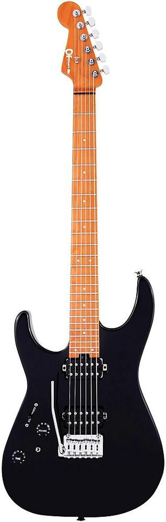 Alt view image 10 of 11 - Charvel Pro-Mod DK24 HH 2PT CM Left-handed - Gloss Black