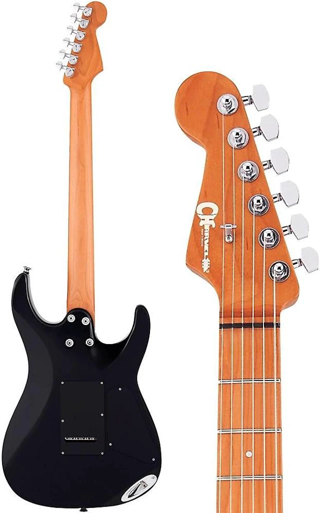 Alt view image 11 of 11 - Charvel Pro-Mod DK24 HH 2PT CM Left-handed - Gloss Black