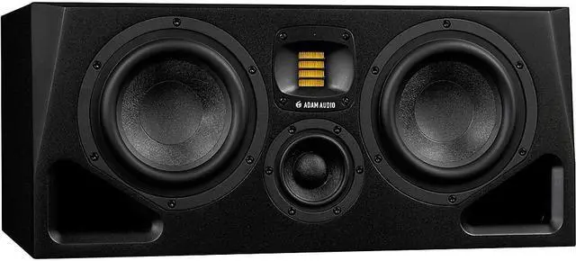 Alt view image 5 of 13 - Adam Audio A77H Horizontal 7" 340W Powered Active 3-Way Studio Monitor #12106600