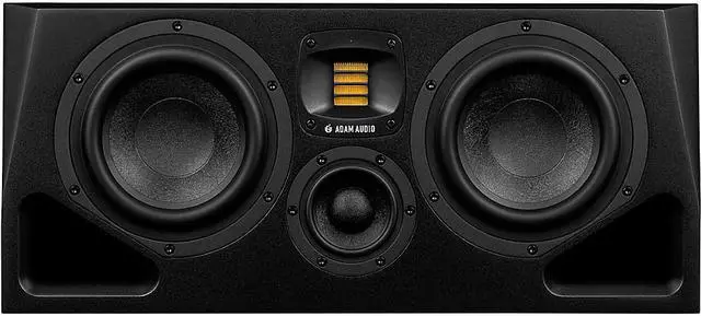 Alt view image 6 of 13 - Adam Audio A77H Horizontal 7" 340W Powered Active 3-Way Studio Monitor #12106600