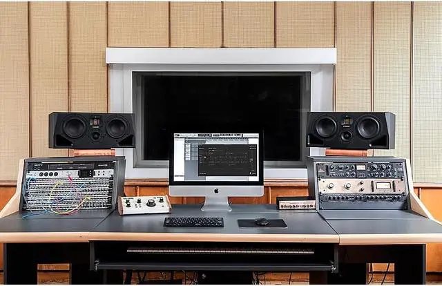 Alt view image 8 of 13 - Adam Audio A77H Horizontal 7" 340W Powered Active 3-Way Studio Monitor #12106600