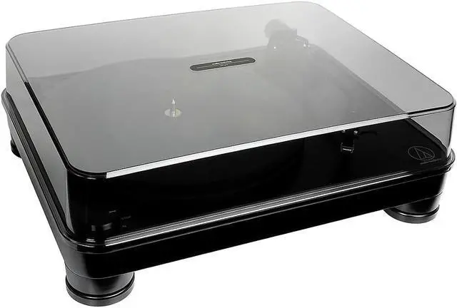 Alt view image 8 of 19 - Audio-Technica LP7 Fully Manual Belt Drive Turntable in Black