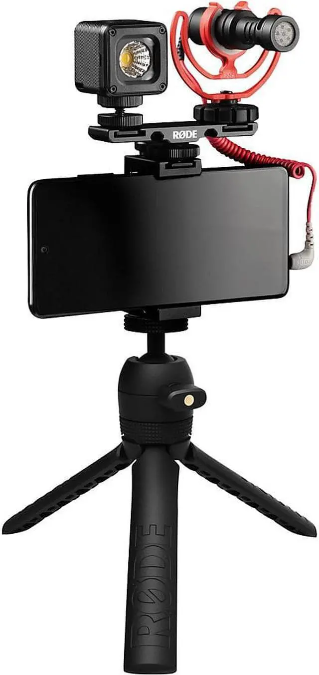 Alt view image 13 of 17 - Rode Vlogger Kit Universal Filmmaking Kit for Smartphones with 3.5mm Ports