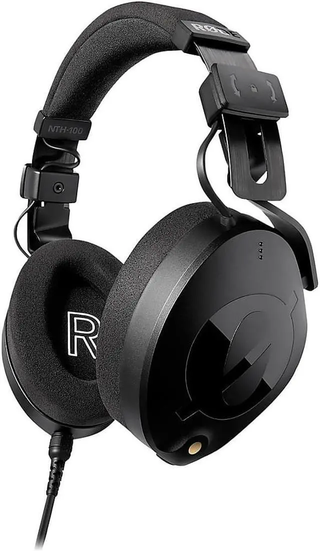 Alt view image 8 of 18 - Rode NTH-100 Professional Closed-Back Over-Ear Headphones (Black)