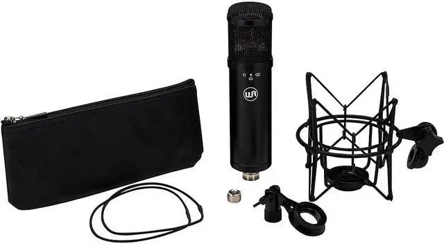 Alt view image 2 of 14 - Warm Audio WA-47jr Multi-Pattern Large-Diaphragm FET Condenser Microphone,Silver