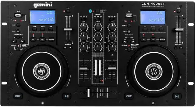 Alt view image 6 of 16 - Gemini CD/MIXER Combo Player With BT Input