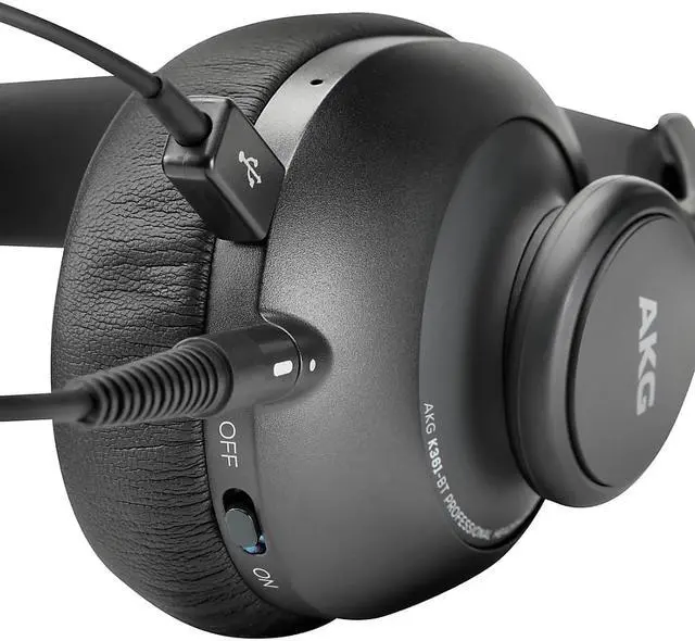 Alt view image 18 of 20 - AKG Pro Audio K361BT Professional Audio Headphones