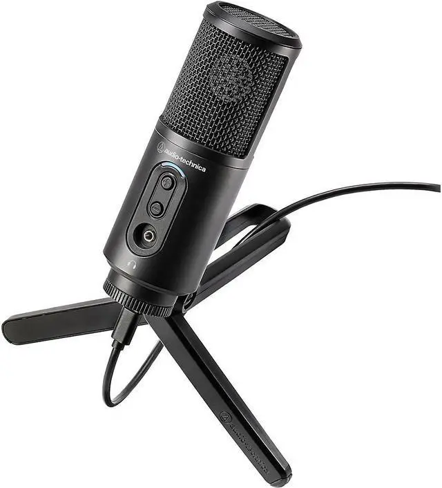 Alt view image 9 of 19 - Audio Technica  Cardioid Condenser USB Microphone ATR2500x-USB