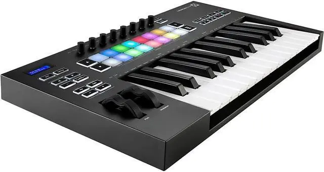Alt view image 8 of 13 - Novation Launchkey 25 Mk3 25-Key MIDI Controller Keyboard