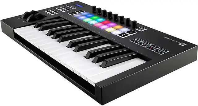 Alt view image 9 of 13 - Novation Launchkey 25 Mk3 25-Key MIDI Controller Keyboard