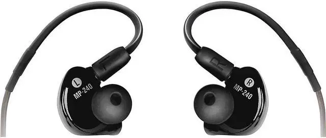 Alt view image 6 of 14 - Mackie MP Series In-Ear Headphones & Monitors with Dual Hybrid Driver and Bluetooth Adapter (MP-240BTA)