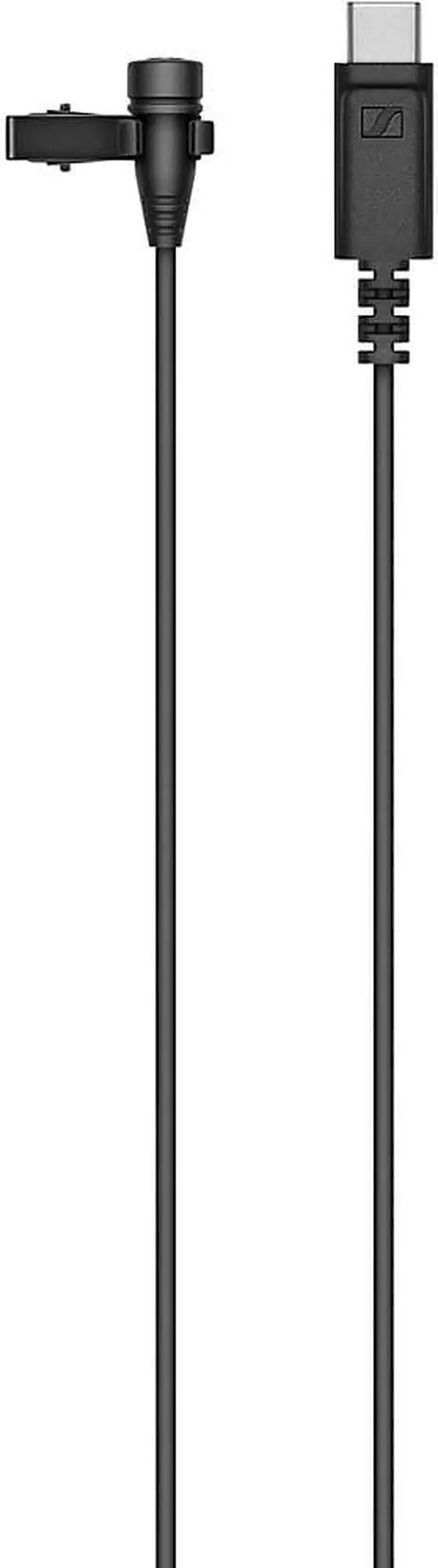 Alt view image 2 of 3 - Sennheiser CL 35 USB-C Locking 3.5mm TRS to USB Type-C Coiled Cable #509262