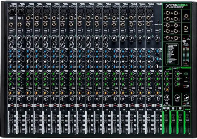 Alt view image 14 of 18 - Mackie ProFX22v3 USB Mixer