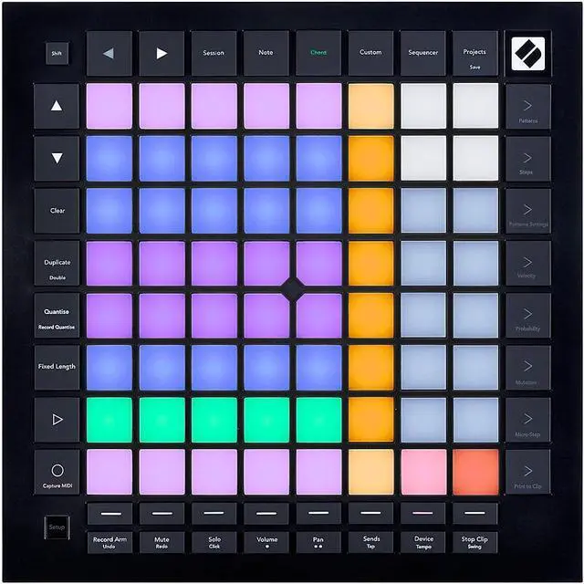 Alt view image 15 of 20 - Novation Launchpad Pro MK3 MIDI Controller and 64-pad Grid Instrument