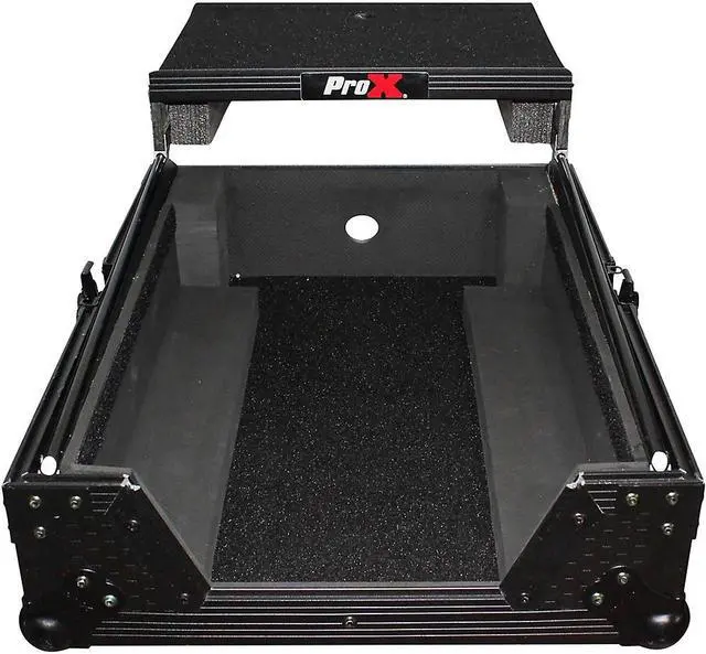 Alt view image 18 of 20 - ProX XS-M12LTBL (Black on Black) Universal 10" - 12" Mixer Case (10" to 12.6")