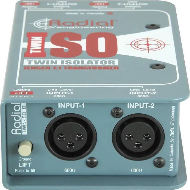 Alt view image 3 of 5 - Radial TWIN ISO Passive Line-Level Isolator (Standard)