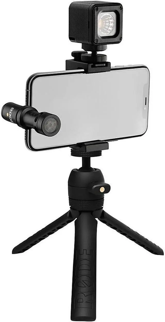 Alt view image 13 of 20 - Rode Vlogger Kit iOS Edition Filmmaking Kit for Mobile Devices with Lightning Ports