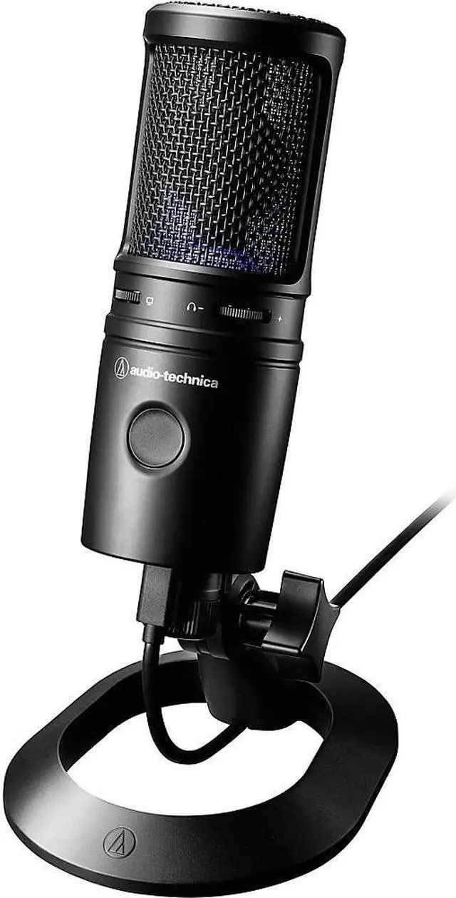 Alt view image 13 of 15 - Audio-Technica AT2020USB-X Cardioid Condenser USB Microphone